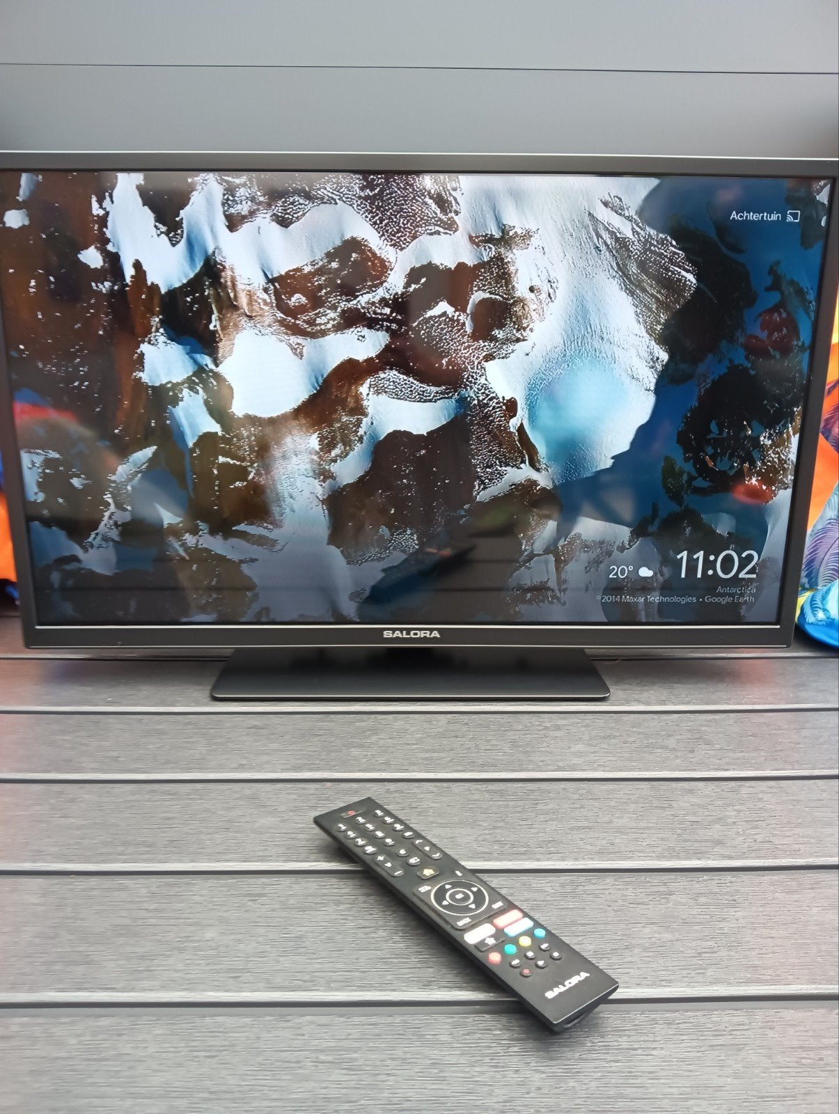 Salora 32 inch Smart TV met afstandsbediening, LED, 50 Hz, Zo goed als nieuw, Smart TV