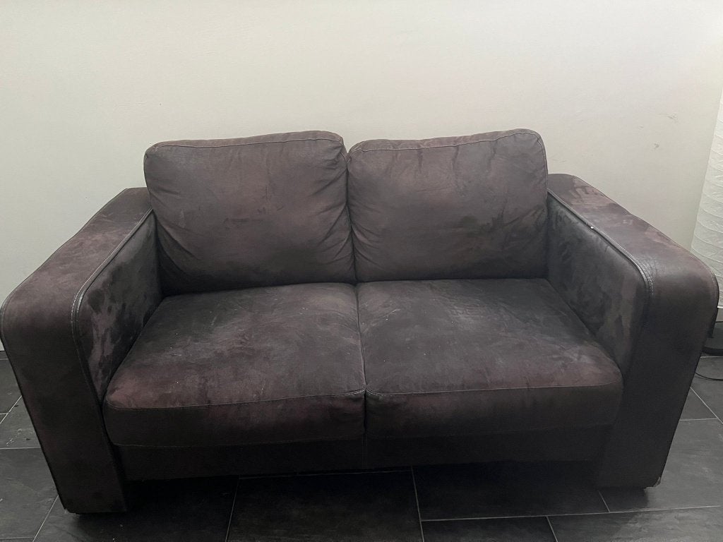 klein bankje voor studentenflat, Ophalen, Tweepersoons, 75 tot 100 cm, Zo goed als nieuw