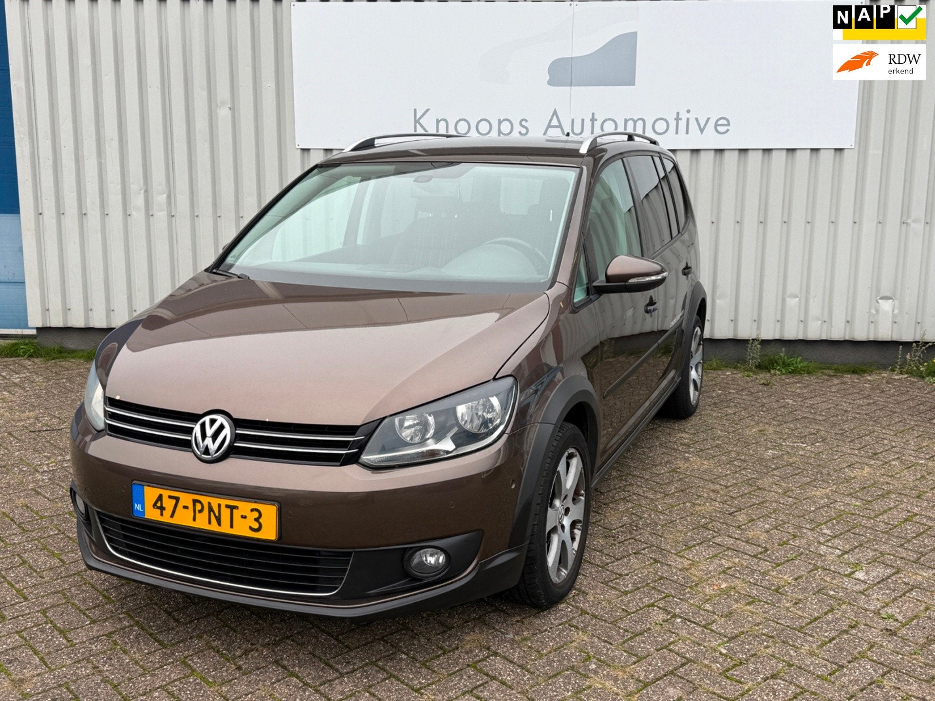 Volkswagen Touran 1.4 TSI Cross Automaat DSG, Euro 5, Stof, Verwarmde buitenspiegels, 4 cilinders