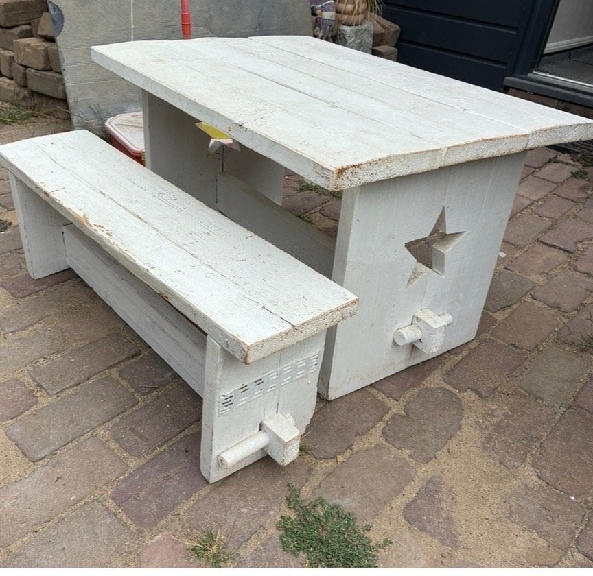 Kinder tafel, Ophalen, Gebruikt, Tafel(s) en Stoel(en)