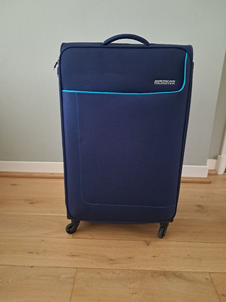 Koffer American Tourister, Sieraden, Tassen en Uiterlijk, Koffers, Ophalen, Zo goed als nieuw, Overige materialen, Wieltjes