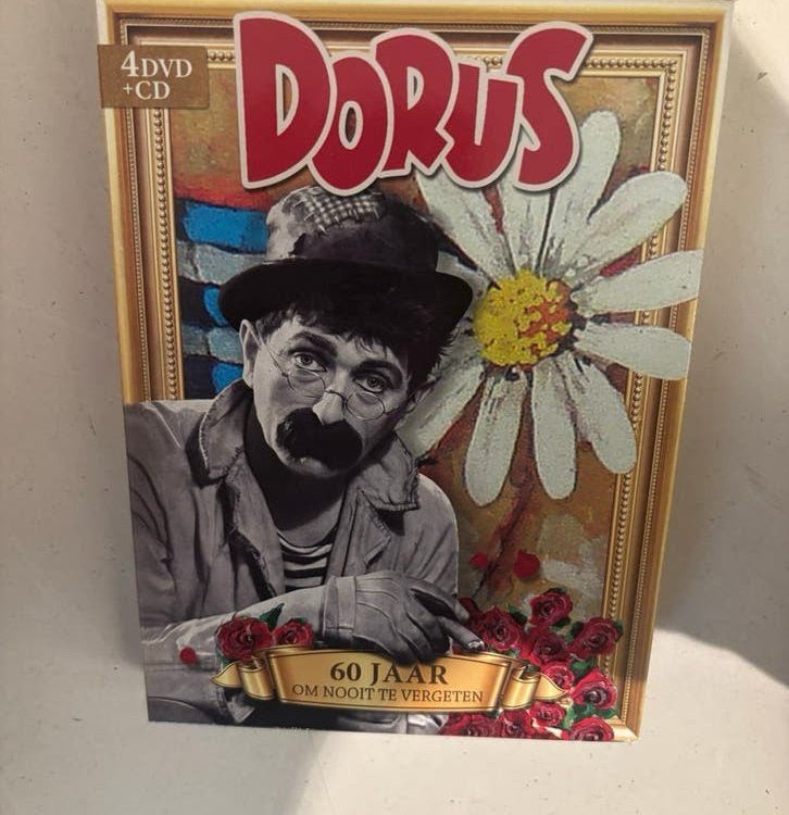 Dorus 60 Jaar: Om Nooit Te Vergeten (4 DVD + CD Boxset), Alle leeftijden, Nederlands, Cabaret, Nieuw in verpakking