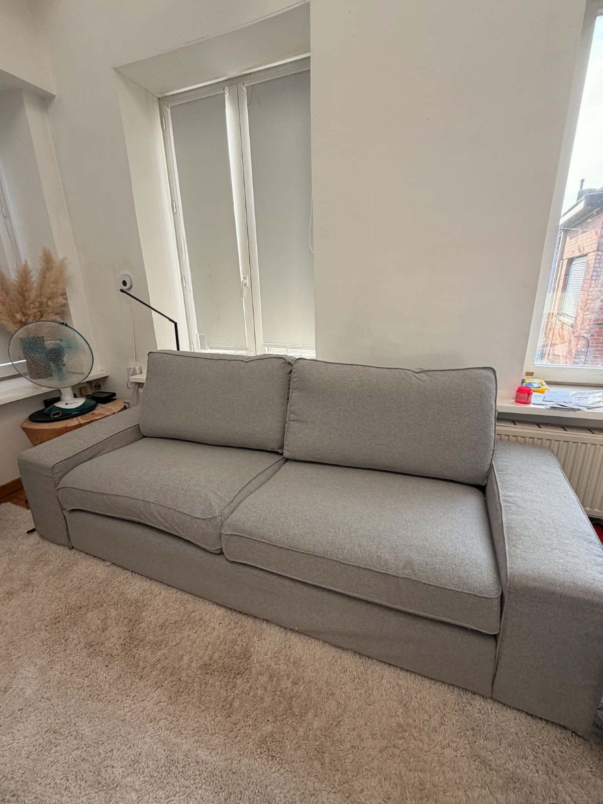 3 zits zetel van ikea, Ophalen, Tweepersoons, 75 tot 100 cm, Zo goed als nieuw