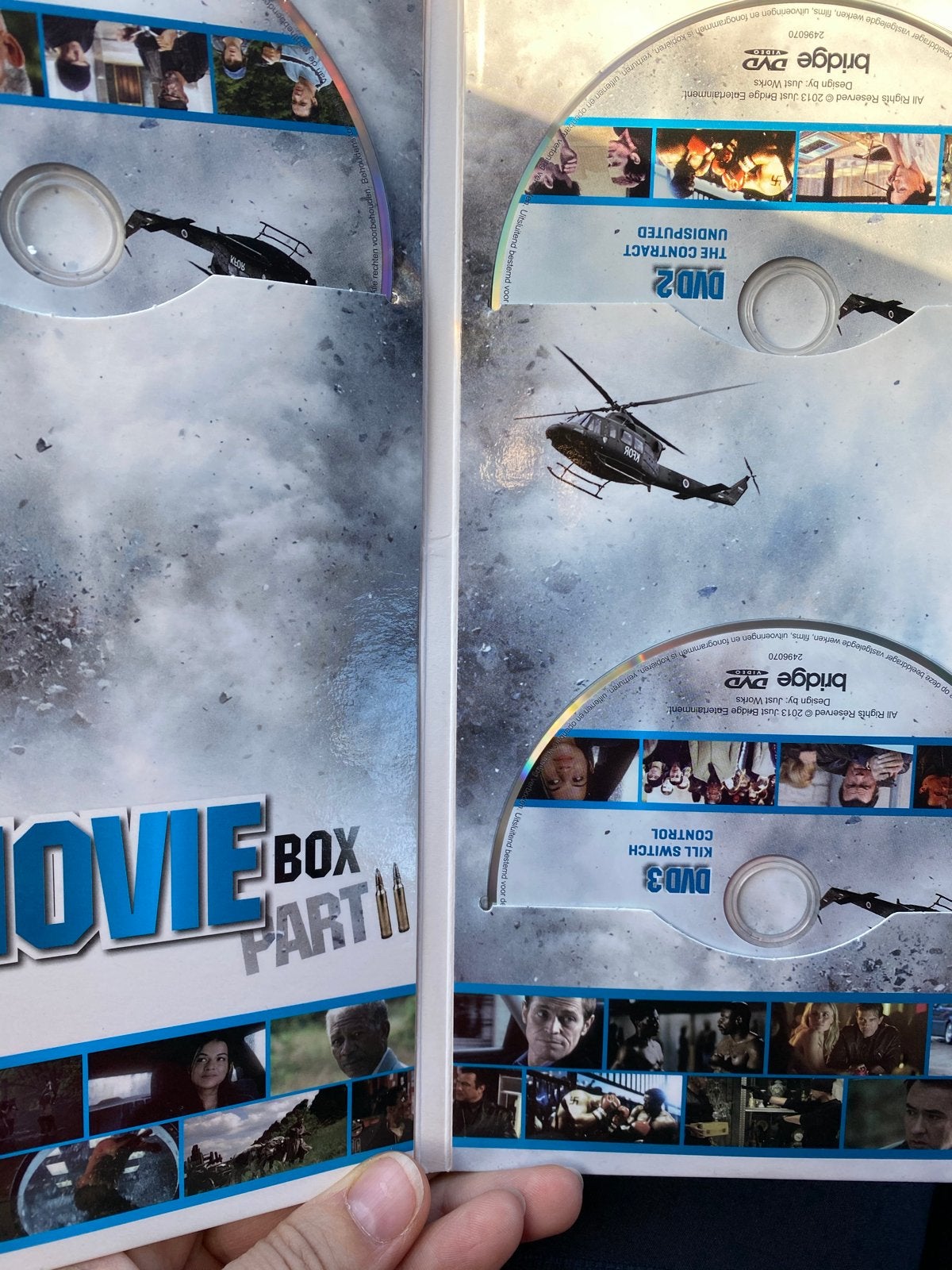 Action Movie Box Part II - 5 films op 3 DVD's, Vanaf 16 jaar, Ophalen of Verzenden, Zo goed als nieuw, Actie