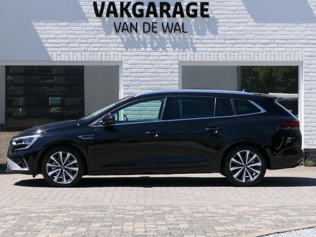 Renault Mégane Estate 1.3 TCe R.S. Line | Head-up display |, Auto's, Renault, Gebruikt, Euro 6, 4 cilinders, Zwart