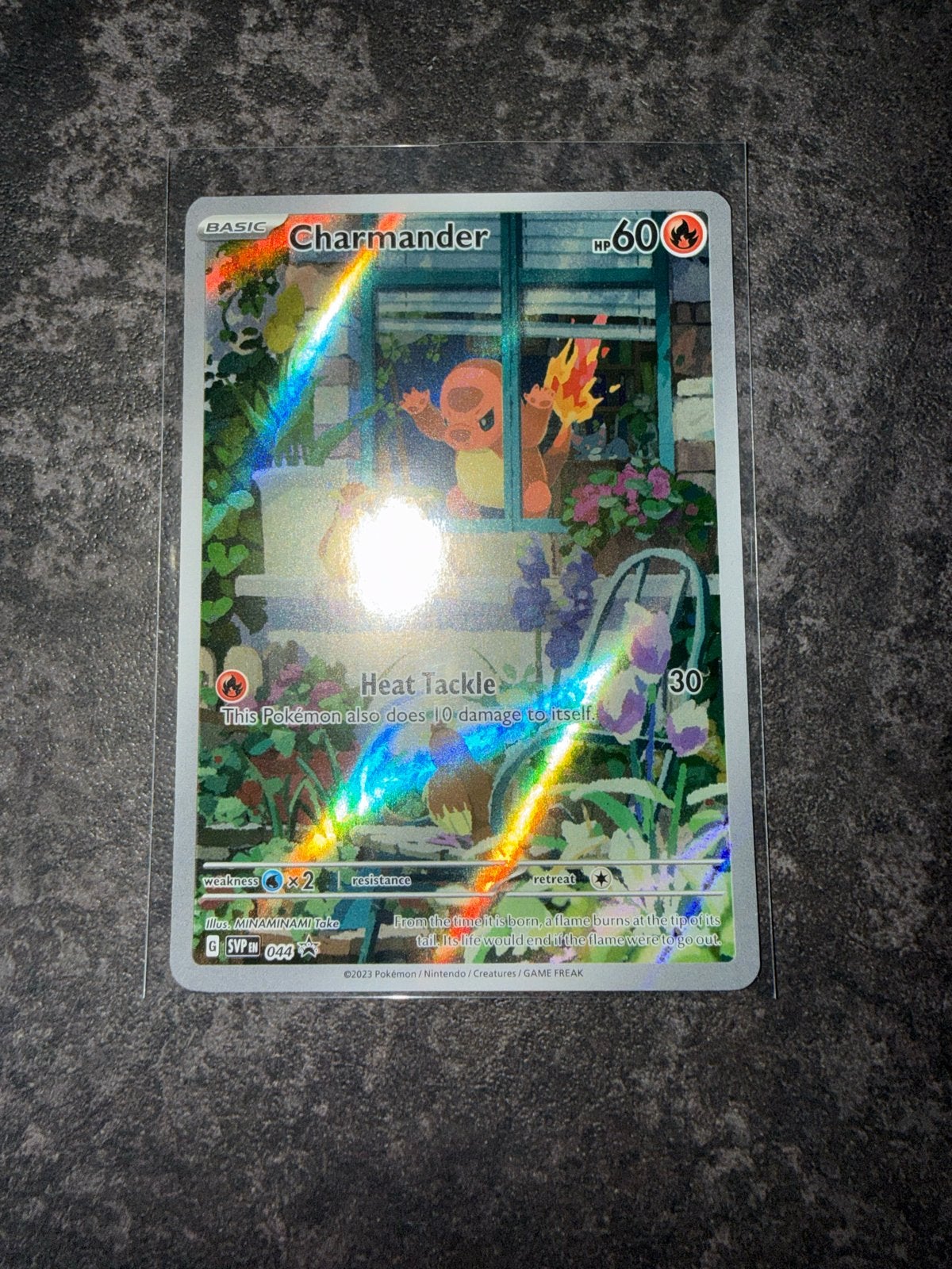 Charmander Promo SVP044 Pokémon Kaart, Verzenden, Zo goed als nieuw, Losse kaart, Foil
