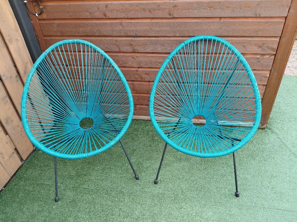 Tuinstoelen, Tuin en Terras, Ophalen, Gebruikt, Metaal