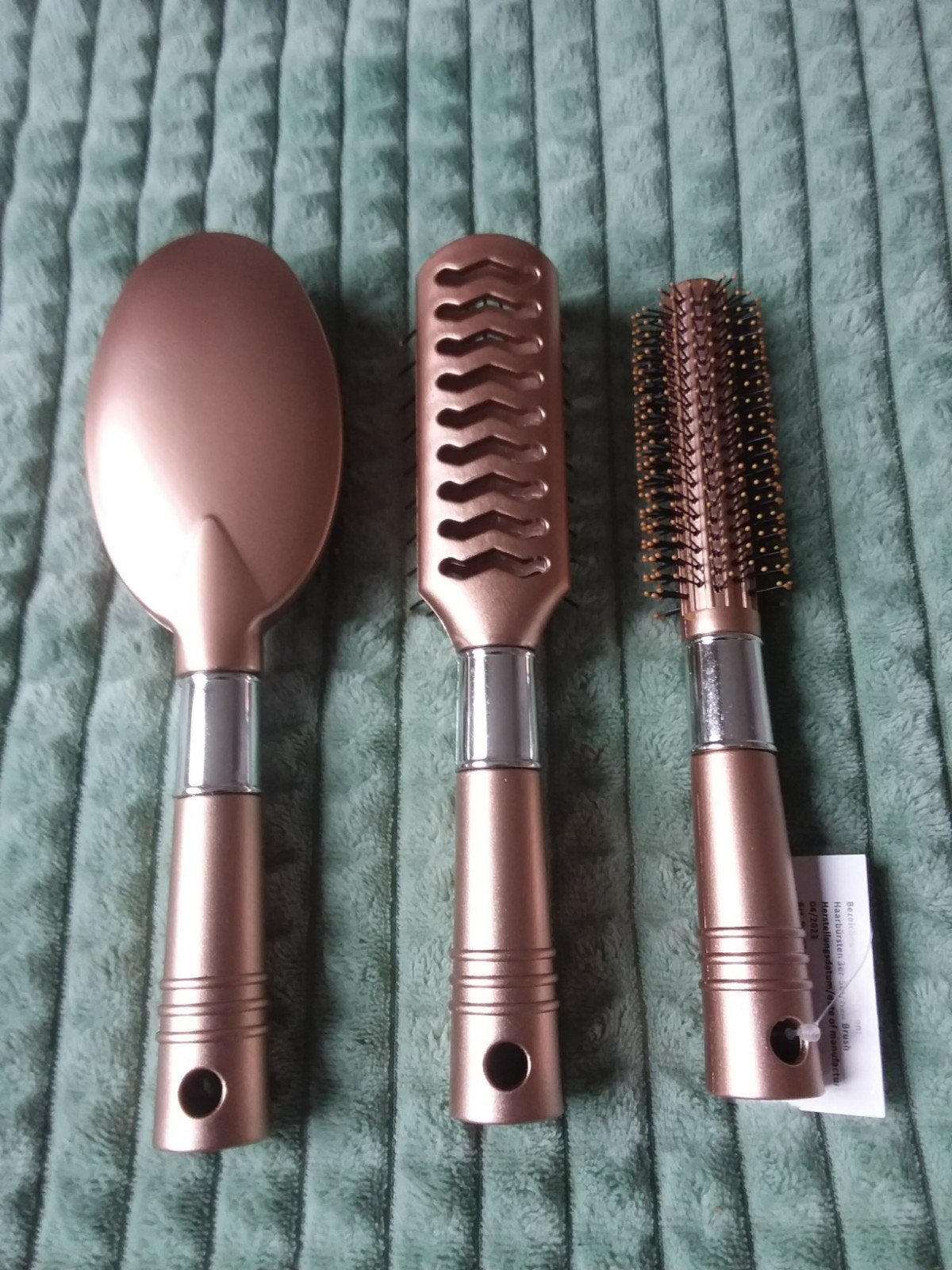NIEUW! Leuke SET HAAR-BORSTELS, Ophalen of Verzenden, Nieuw, Haarspeld