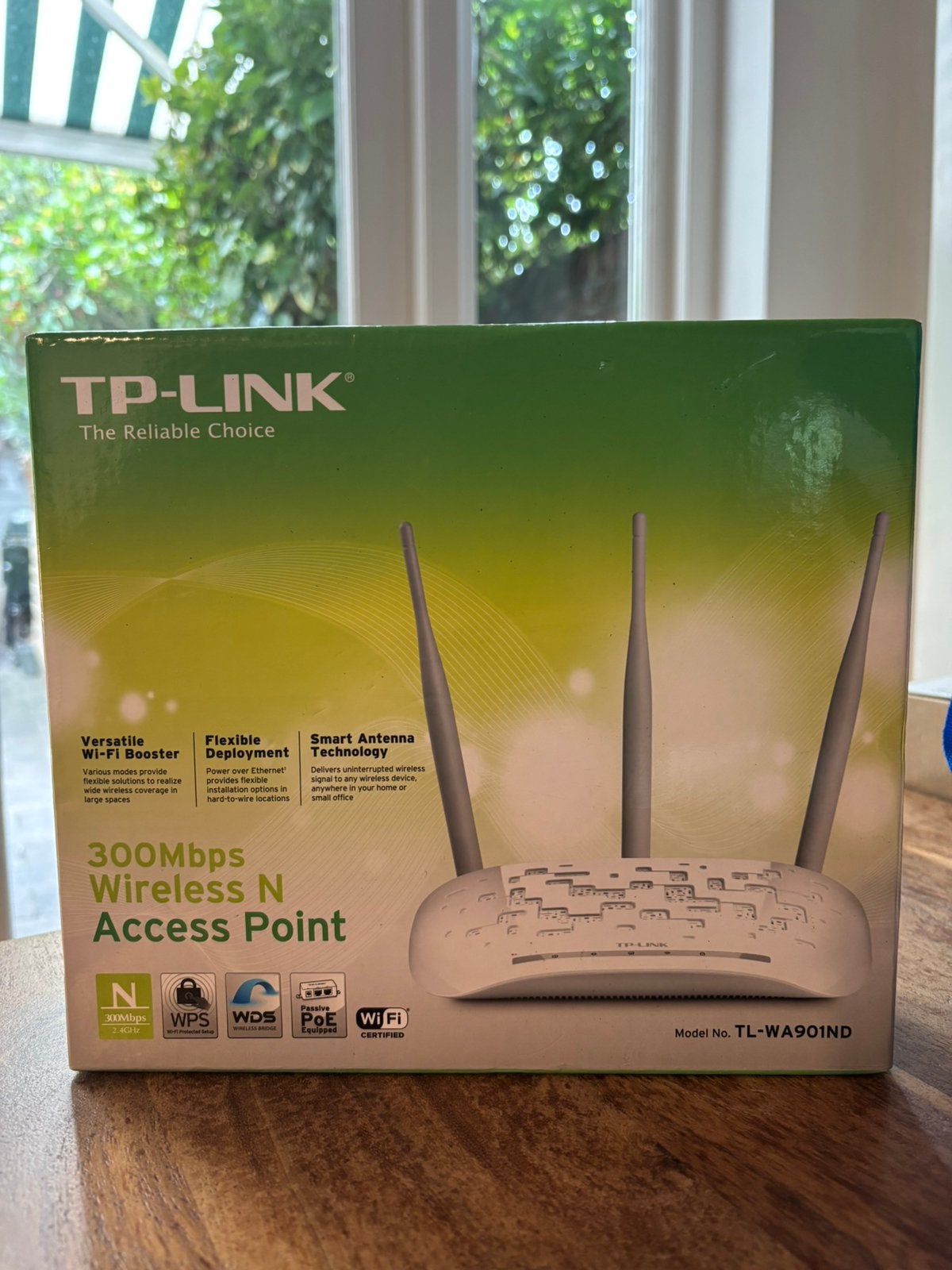 TP-Link TL-WA901ND 300 Mbps Wireless N Access Point, Computers en Software, WiFi-versterkers, Ophalen, Zo goed als nieuw, TP-Link