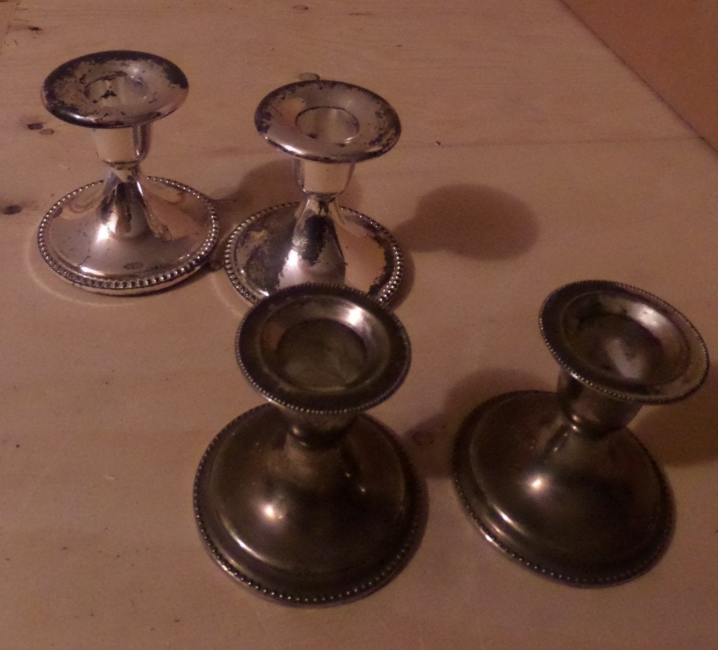 Diverse kaarsenstandaards., Ophalen of Verzenden, Kandelaar