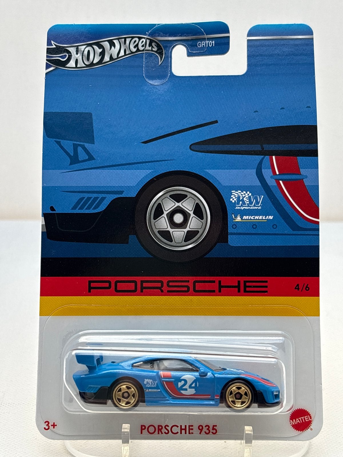 Hot Wheels Porsche 935 - Blauw (GRT01)