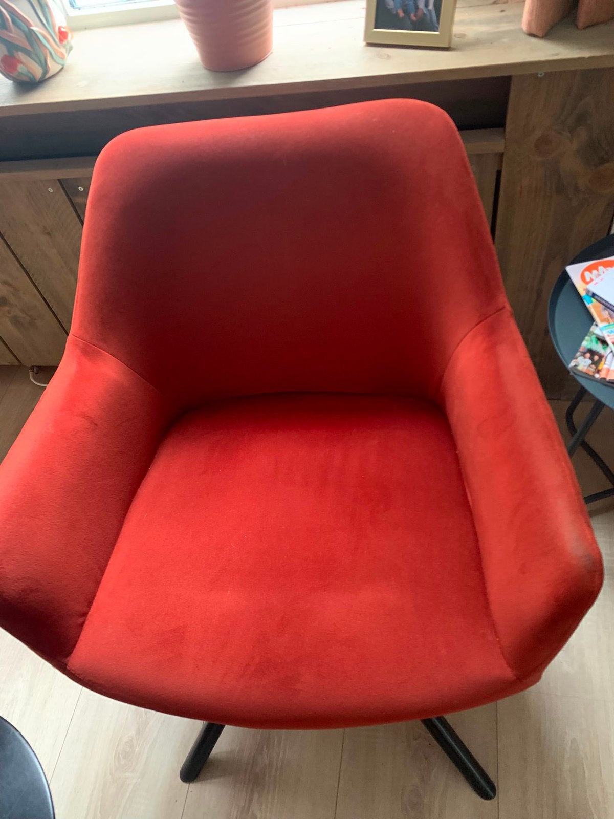 3 Mooie stoelen, Huis en Inrichting, Ophalen, Gebruikt, 75 tot 100 cm, Stof