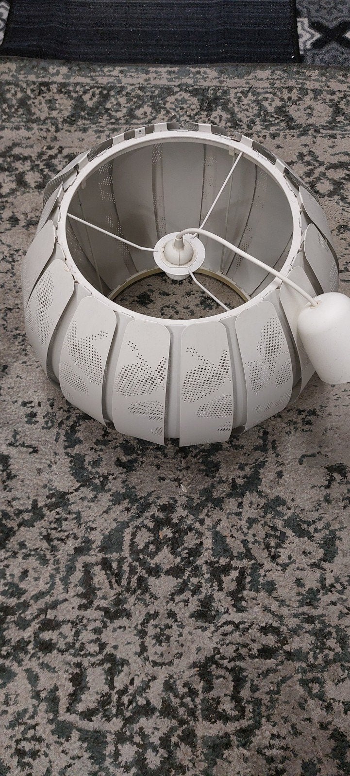 IKEA Maskros hanglamp - Witte designlamp, Ophalen, Modern, Scandinavisch, Design, E27 (groot), Kunststof