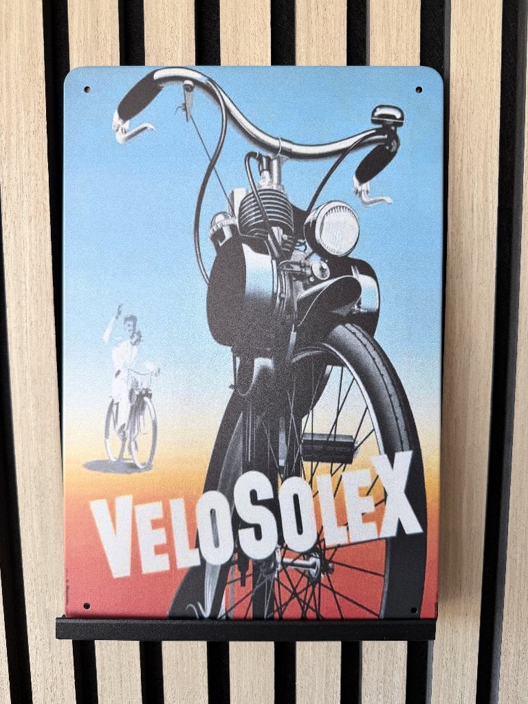 Velosolex / Solex metalen reclamebord / wandbord, Www.pand50.nl, Reclamebord, Nieuw, Ophalen of Verzenden