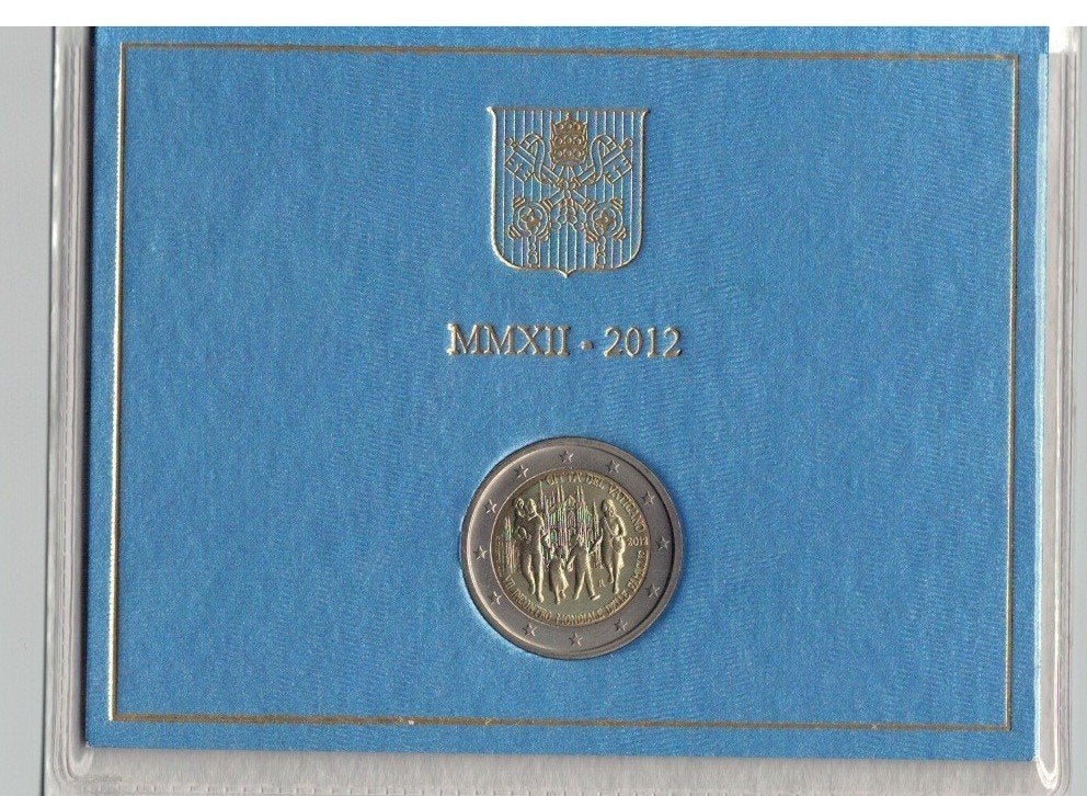 Vaticaanstad 2012 2 euro, Ophalen of Verzenden, Vaticaanstad, 2 euro, Losse munt