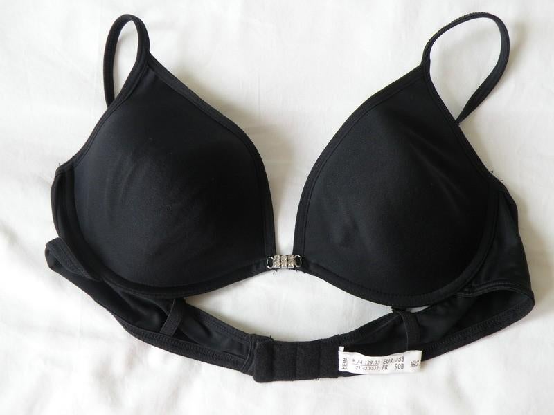 Zwarte padded BH met strass-steentjes, Hema, Ophalen of Verzenden, Zwart, BH