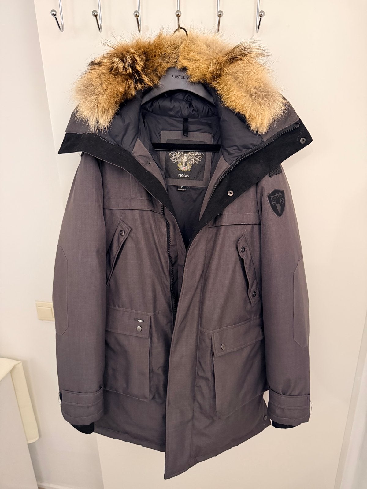 Nobis Parka XXL - Nieuwstaat!, Ophalen of Verzenden, Zo goed als nieuw, Overige maten, Grijs