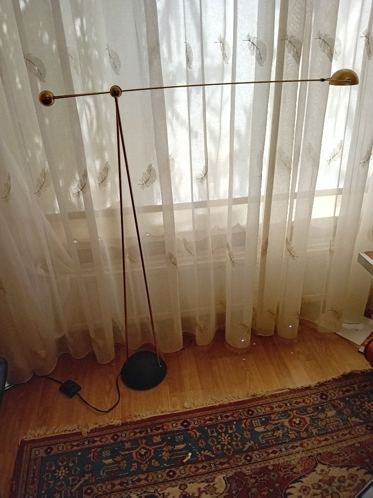 Stefano Cevoli, vloerlamp Yuky, Gebruikt, Overige fittingen, Ophalen of Verzenden, Metaal