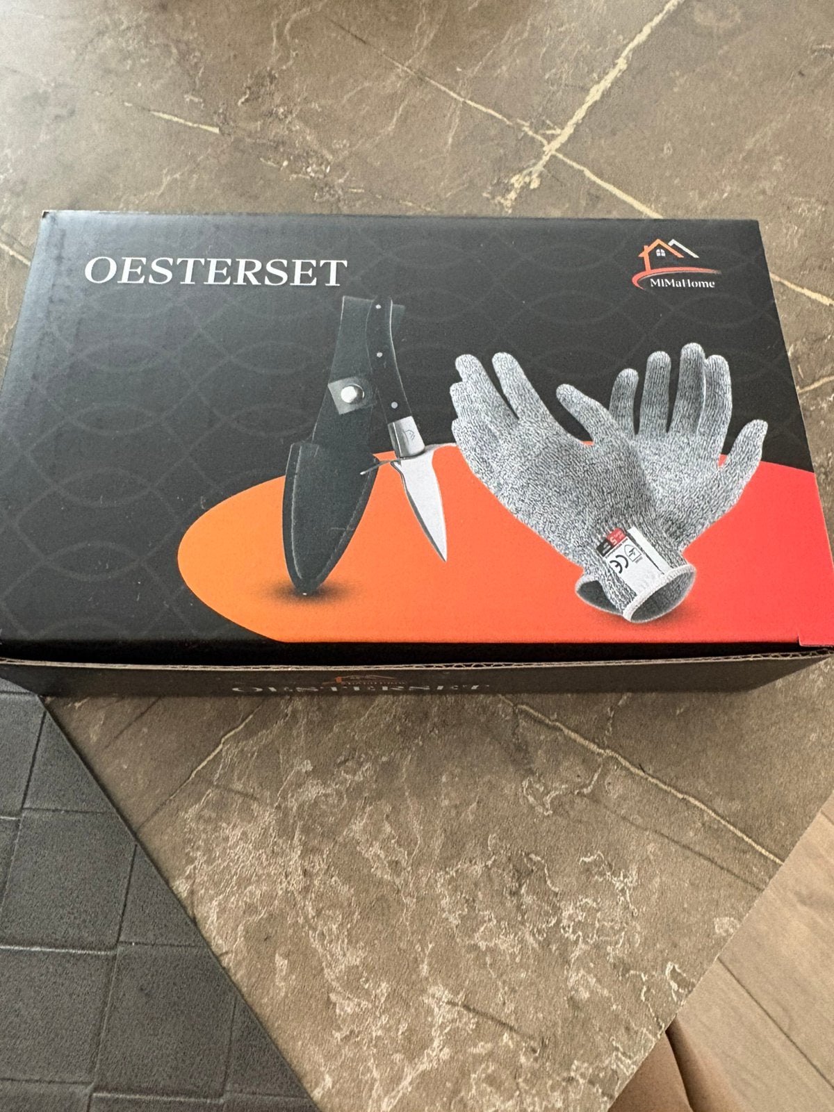 Nieuwe oesterset, Ophalen of Verzenden, Nieuw, Rvs of Chroom, Bestekset