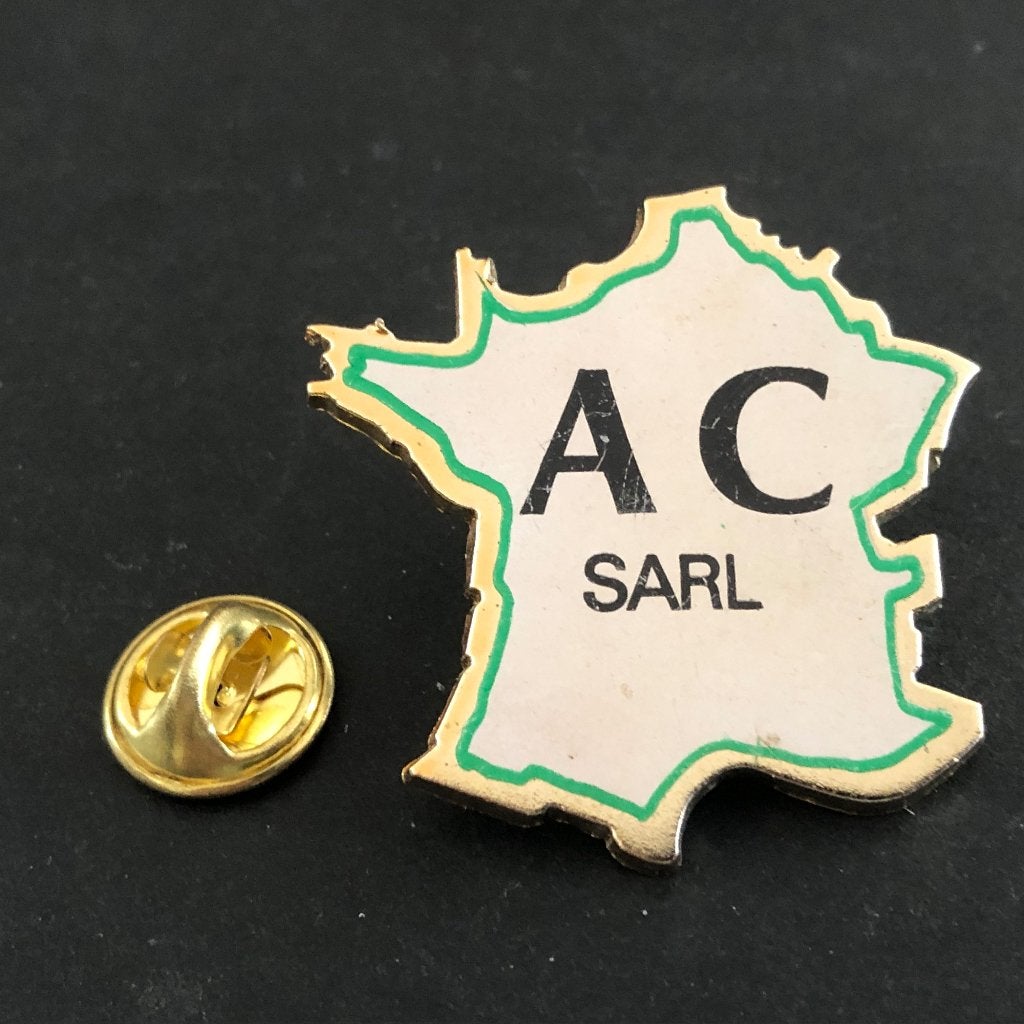 Pin Frankrijk AC SARL, Verzamelen, Ophalen of Verzenden, Gebruikt, Stad of Land, Speldje of Pin