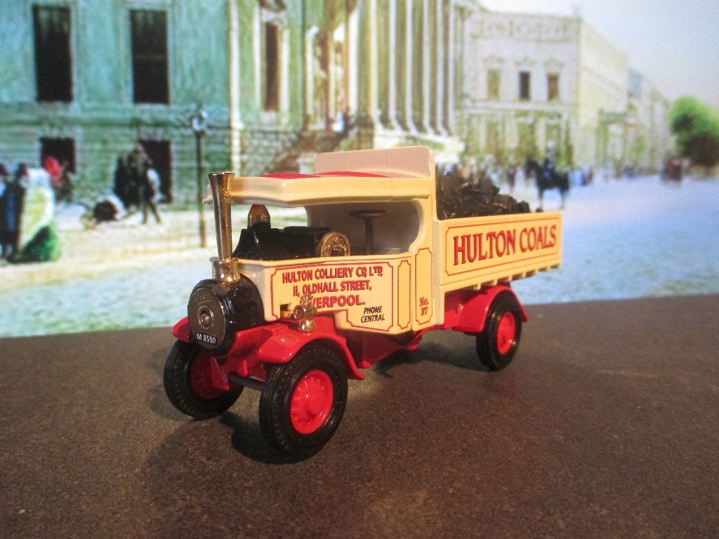1922 Foden Hulton Coals - Matchbox YAS02-M Stoom Truck, Ophalen of Verzenden, Nieuw, Auto, Overige merken