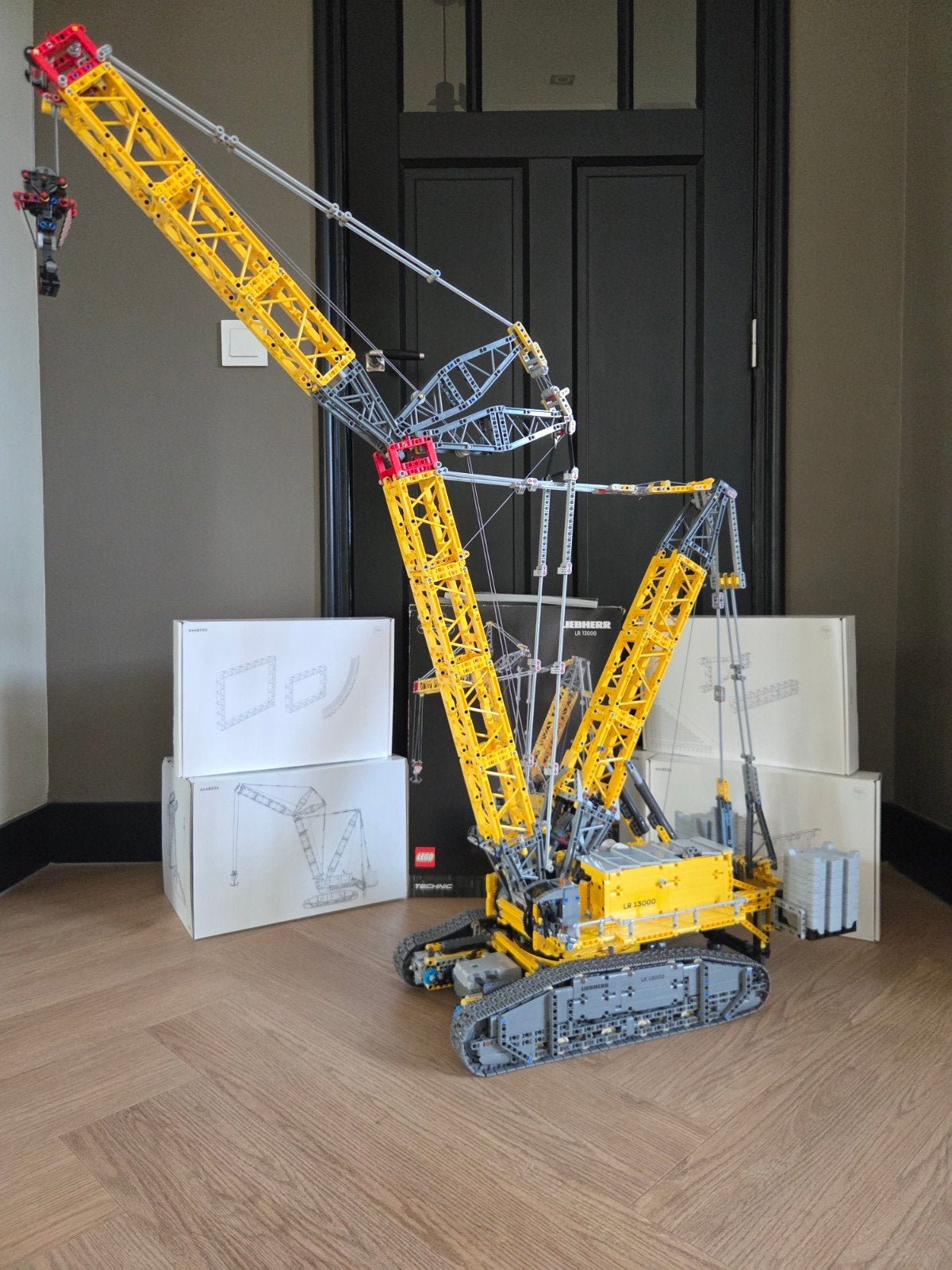 LEGO Technic Liebherr LR 13000 Kraan (42146), Ophalen, Zo goed als nieuw, Overige merken