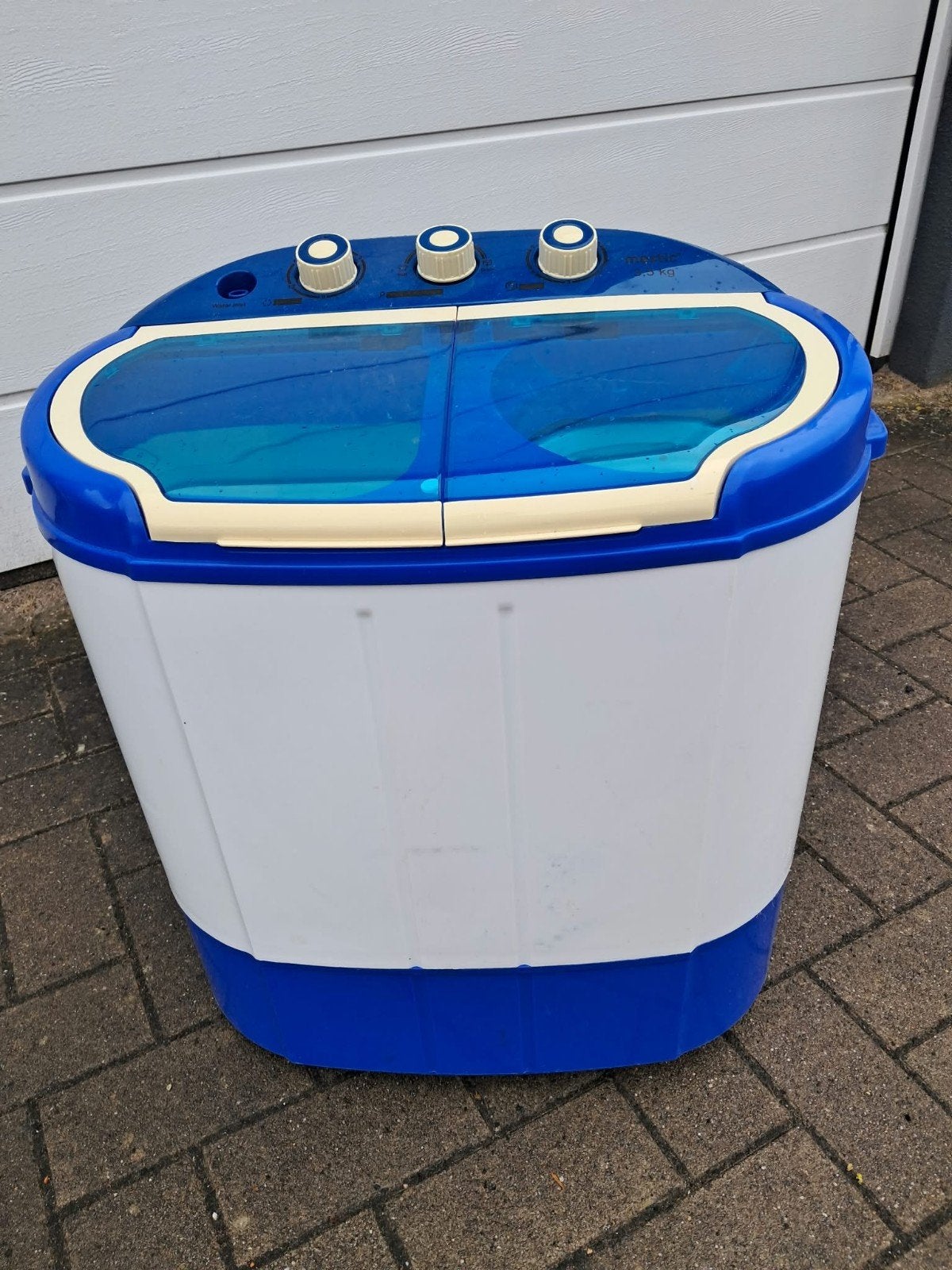 Mestic MW-120 Mini Wasmachine en Droger, Minder dan 4 kg, Ophalen, Nieuw, Bovenlader