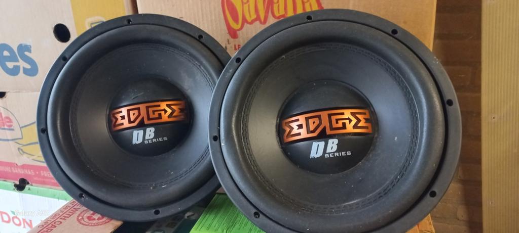 Voor auto  12 volt EDGE DB 10" Subwoofer  1000W Piekvermogen, Verzenden, 120 watt of meer, Subwoofer, Overige merken
