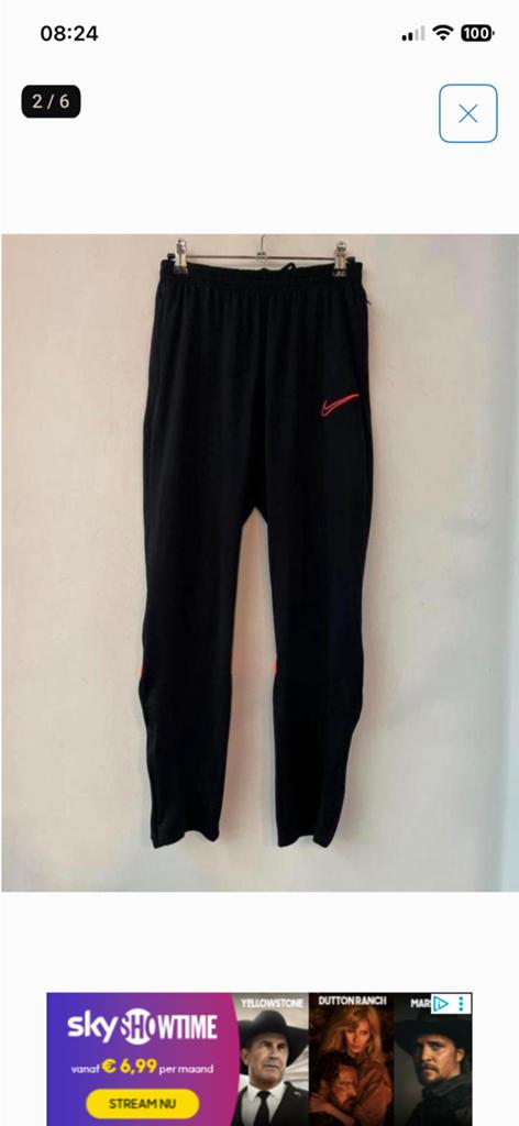 Nike trainers, Ophalen of Verzenden, Maat 34 (XS) of kleiner, Zwart, Overige typen
