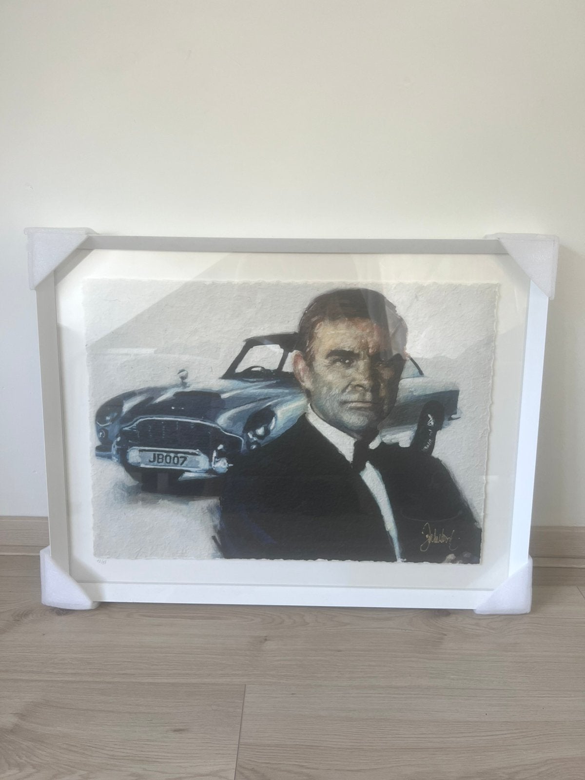 Peter Donkersloot – JamesBond 007Gelimiteerde oplage - 12/38, Antiek en Kunst, Kunst | Schilderijen | Klassiek, Ophalen, Portret of Personen