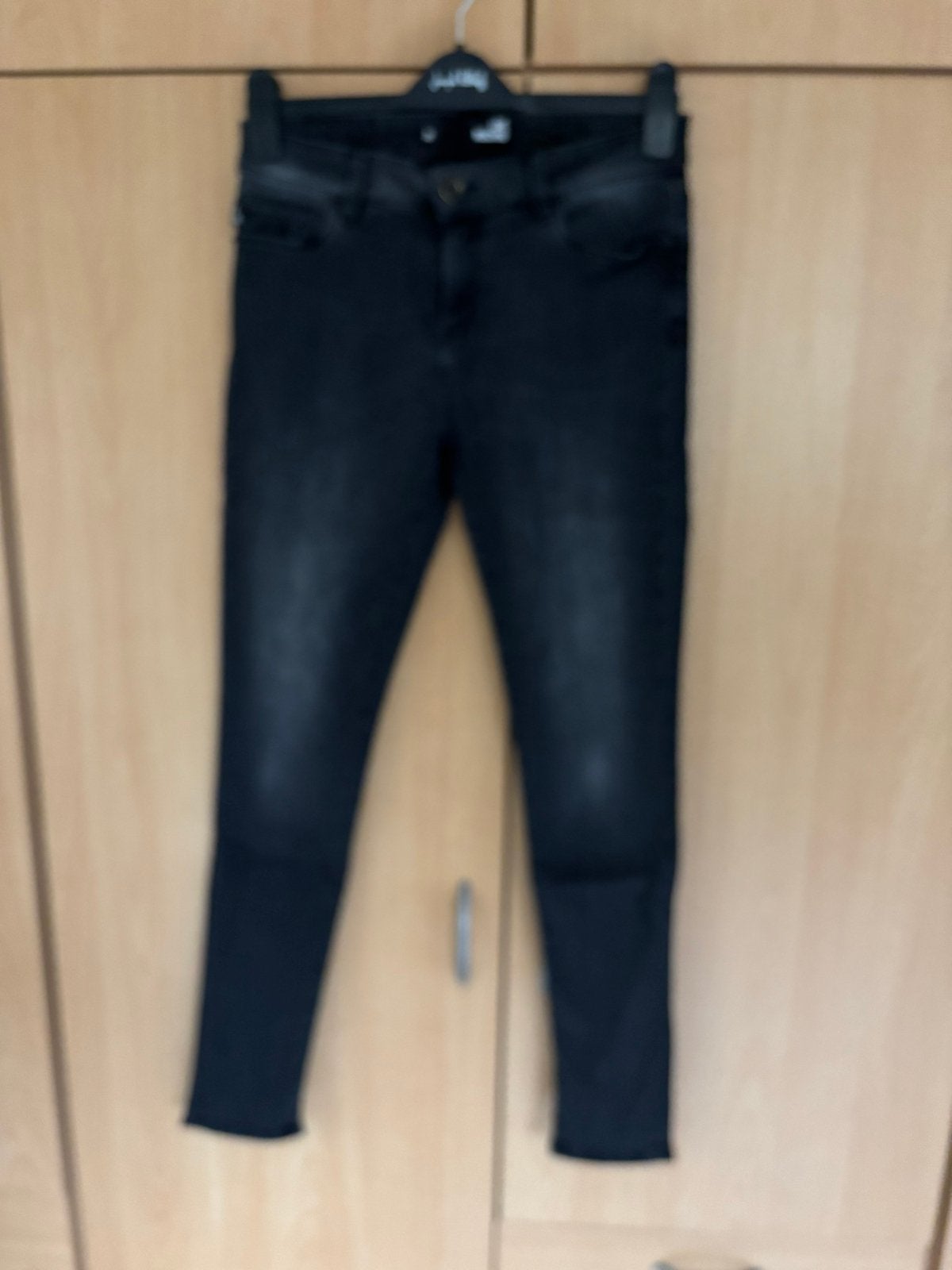 Love Moschino zwarte jeana, Verzenden, Gedragen, Zwart, W30 - W32 (confectie 38/40)