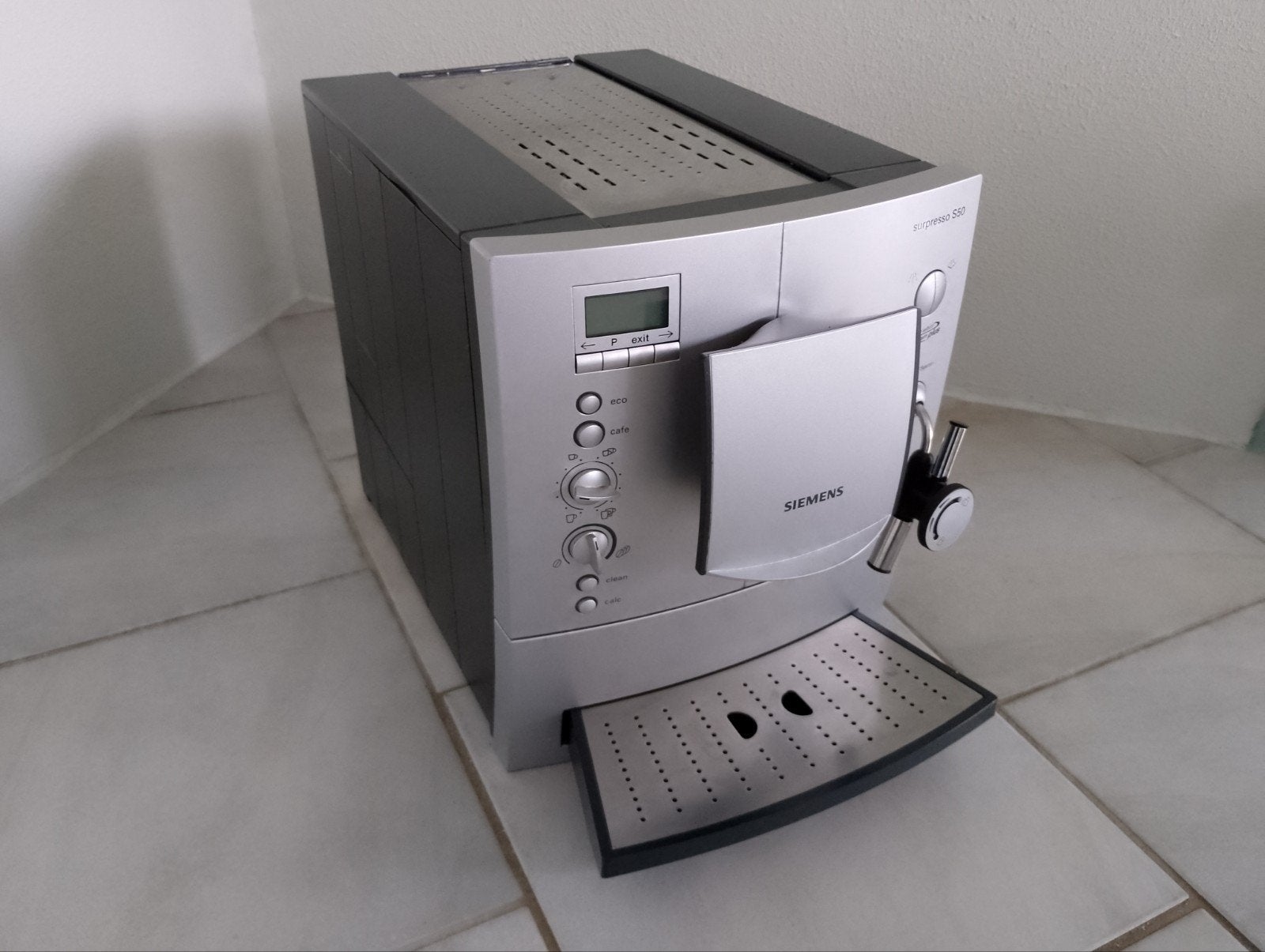 Siemens Surpresso S50 Espresso/Koffievolautomaat, Witgoed en Apparatuur, Koffiezetapparaten, Ophalen, Gebruikt, Espresso apparaat