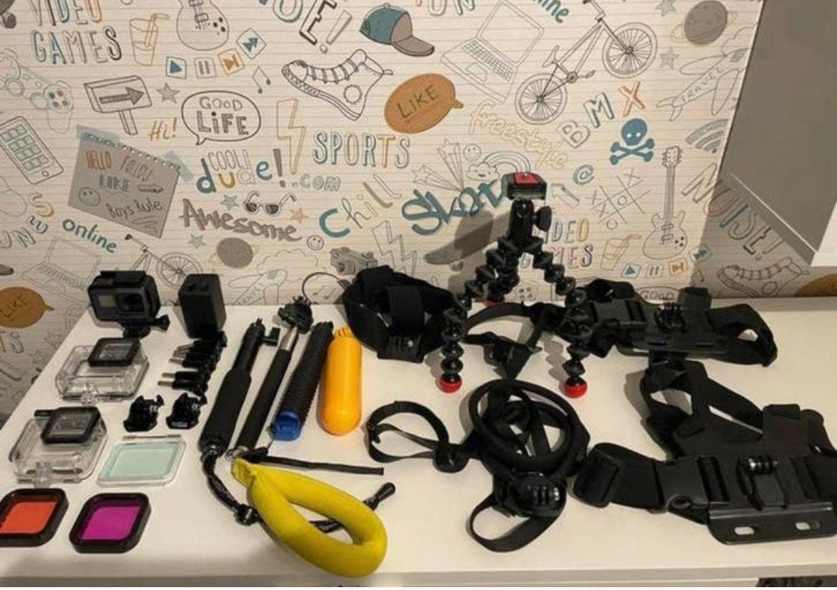 Gopro hero 5 met accessoires, Ophalen of Verzenden, Zo goed als nieuw, GoPro