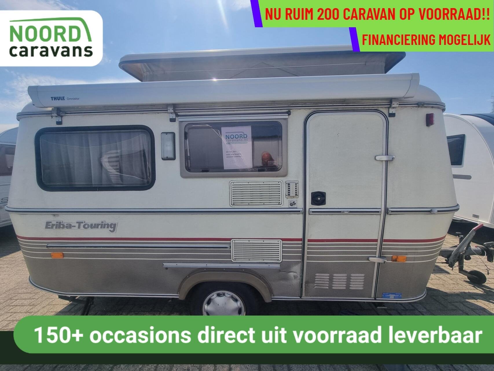 Eriba TRITON touring 430 HEFDAK + CASS LUIFEL + DWARSBED, Bedrijf, Tot en met 3, Serviceluik, Eriba