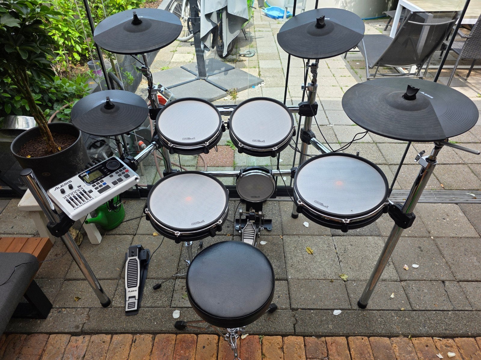 Alesis DM10 X electrisch drumstel met mesh heads, Muziek en Instrumenten, Drumstellen en Slagwerk, Ophalen, Overige merken
