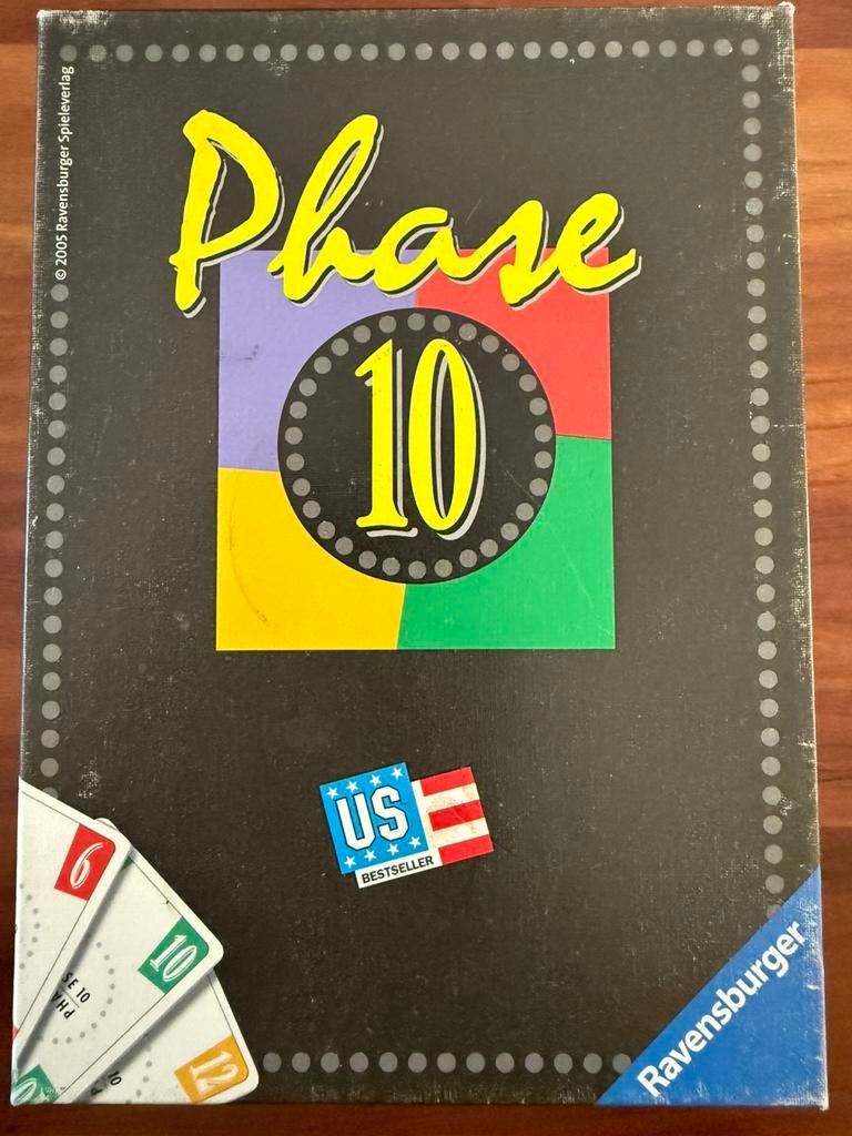 Phase 10 compleet, Hobby en Vrije tijd, Ophalen of Verzenden, Gebruikt