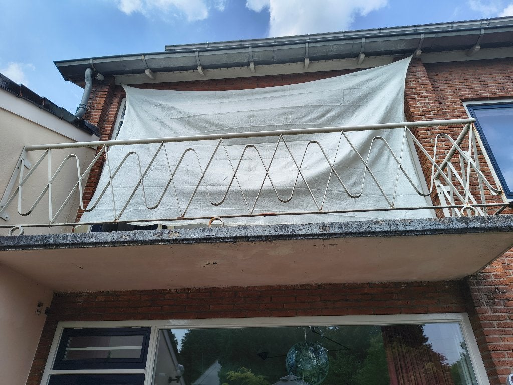 balkonhek ijzer tweezijdig, Ophalen, Gebruikt, IJzer, Sierhekwerk