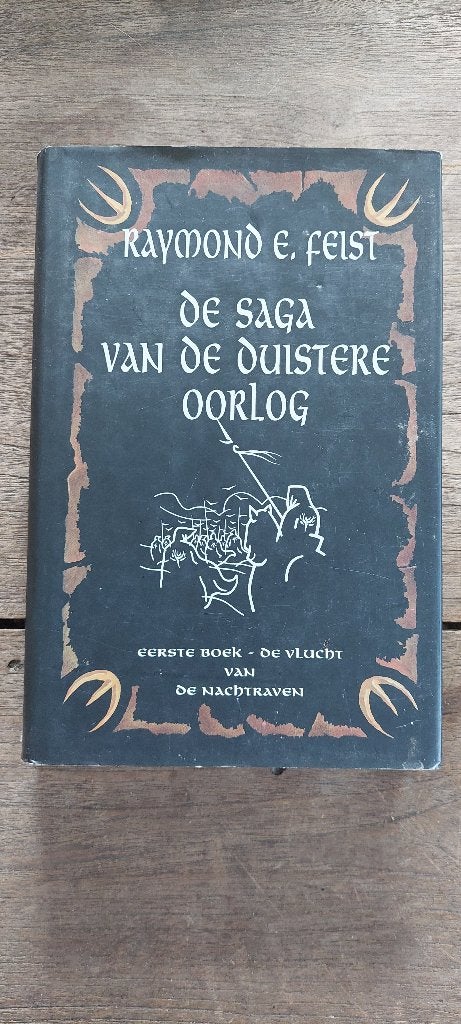 Raymond E. Feist - De Saga van de Duistere Oorlog, Ophalen of Verzenden, Gelezen