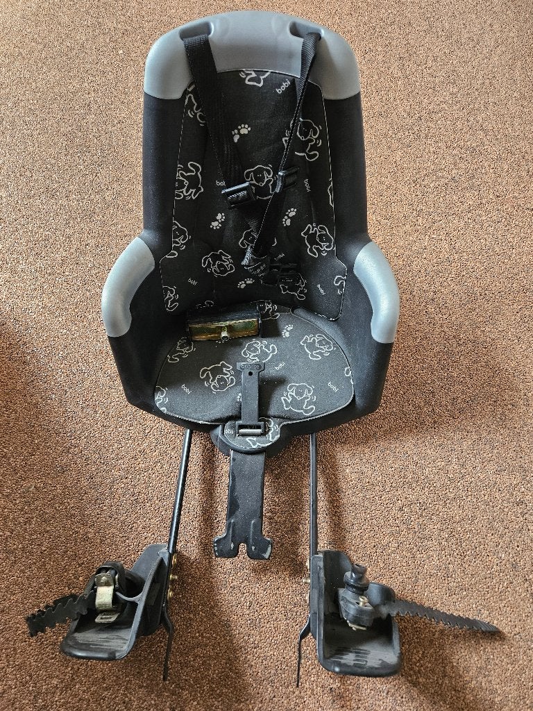 Fietsstoeltje, voor op stuur., Ophalen, Zo goed als nieuw