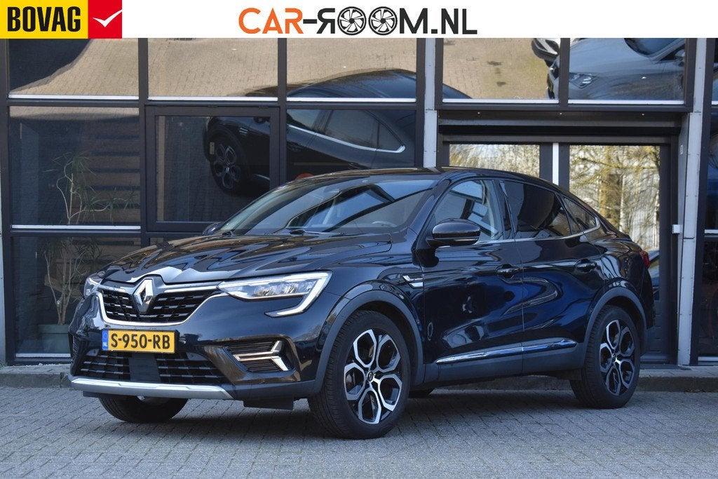 Renault Arkana 1.6 E-Tech Hybrid 145 Intens Lane Stuurvw Cam, Arkana, Gebruikt, Met garantie (alle), Leder en Stof