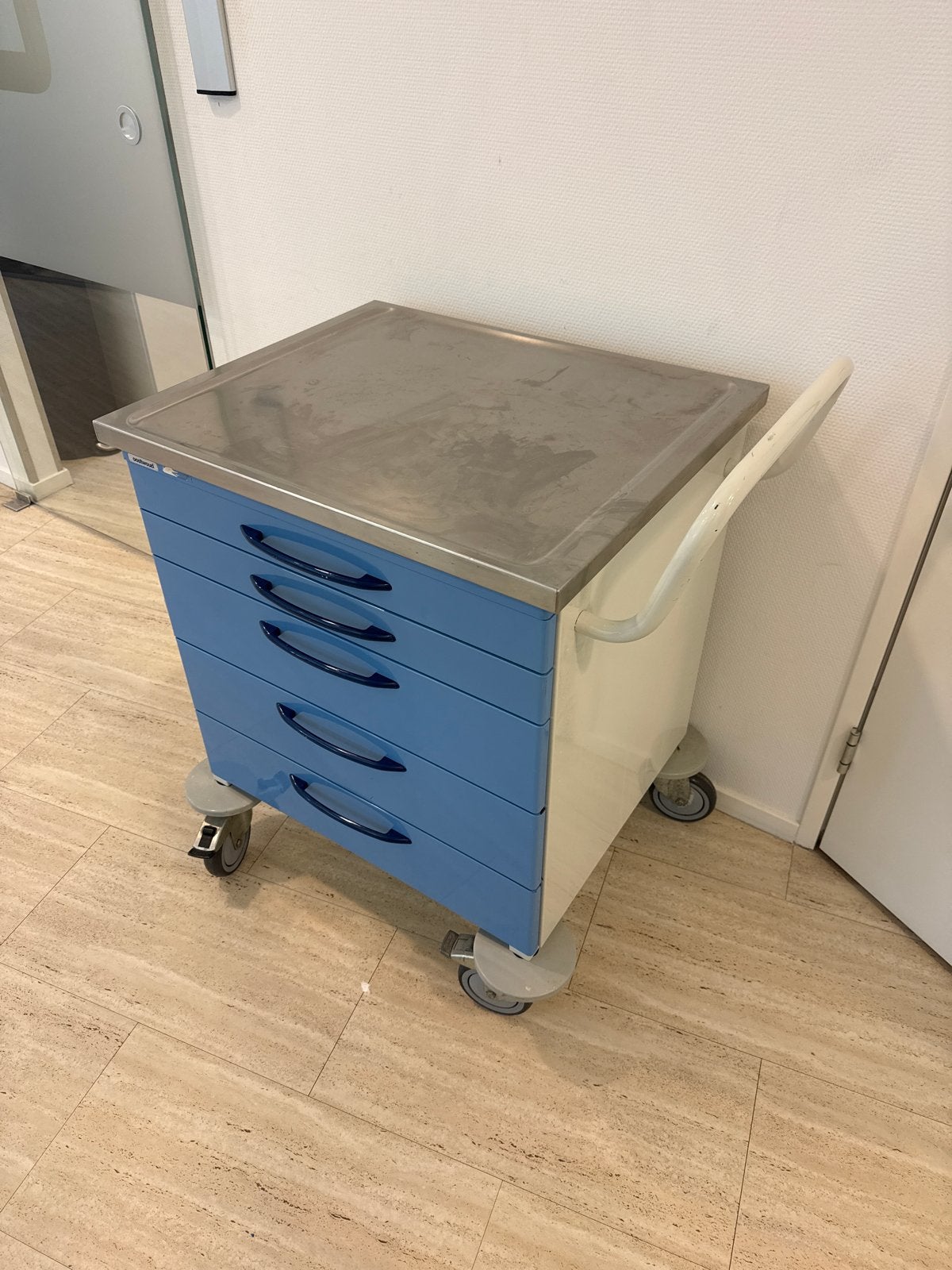 Medische trolley / kar met lades - Almere, Ophalen of Verzenden, Gebruikt