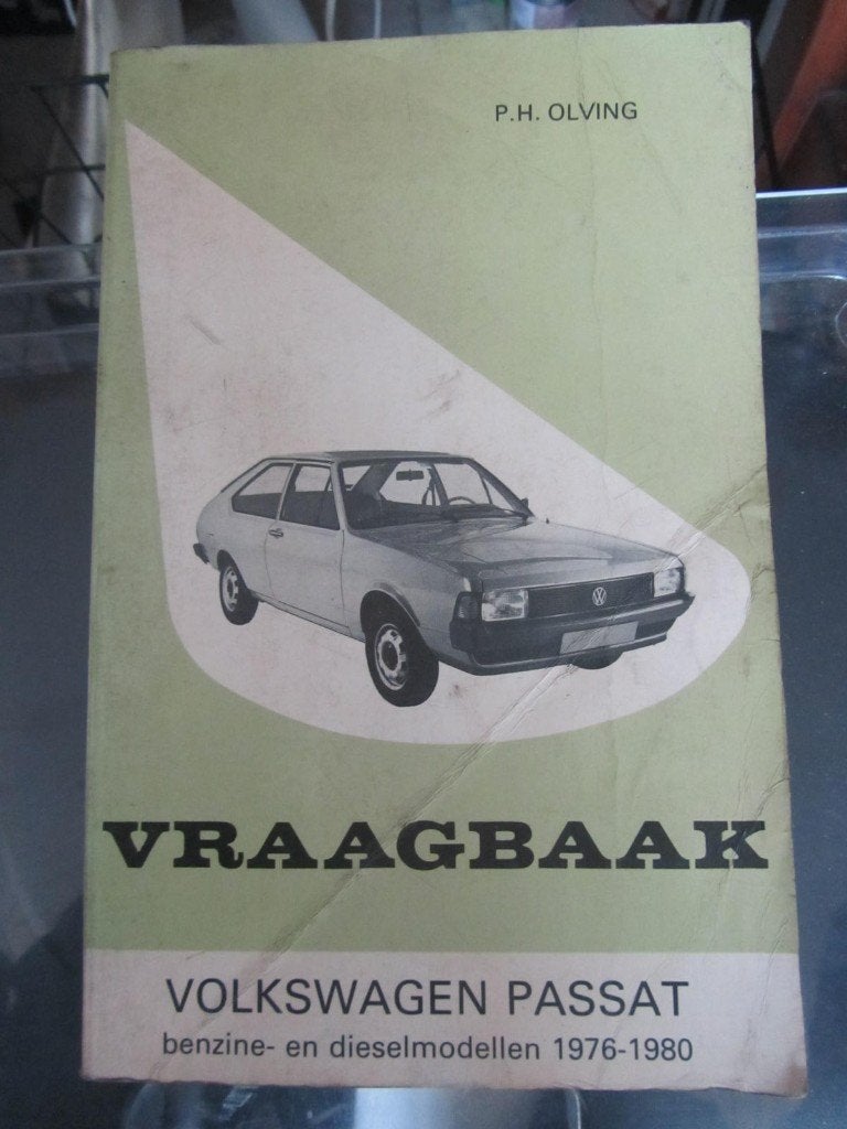 vraagbaak   VOLKSWAGEN  PASSAT  1976 -1980, Ophalen of Verzenden