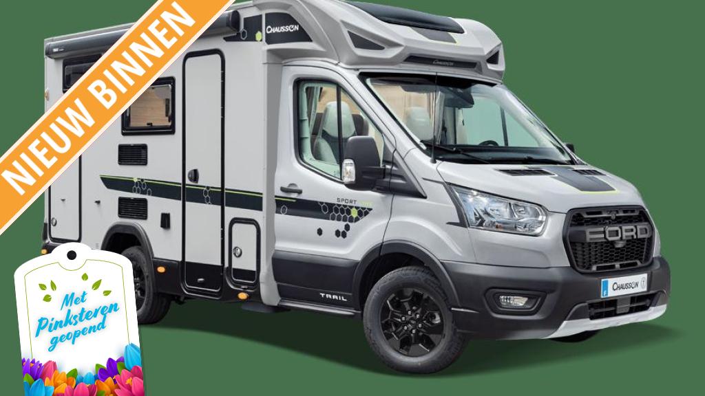 ALLEEN BIJ FOBBE CAMPERS NIEUW 2025 Chausson SportLine S697, Caravans en Kamperen, Automaat, Ringverwarming, Diesel, Tot en met 3