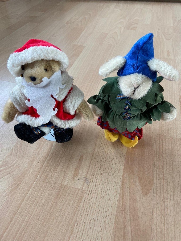 Muffy Vanderbear Santa's Workshop, Ophalen of Verzenden, Zo goed als nieuw, Stoffen beer, Overige merken