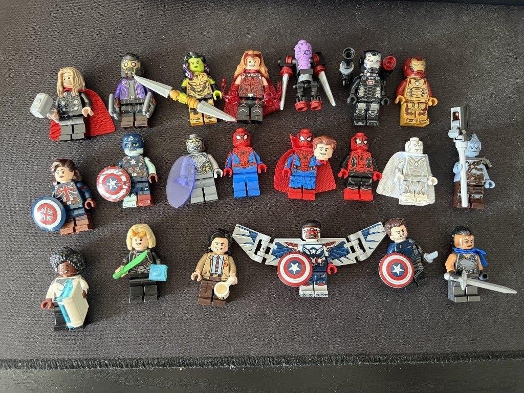 Lego Marvel minifigs, Marvel, Lego, Ophalen of Verzenden, Zo goed als nieuw