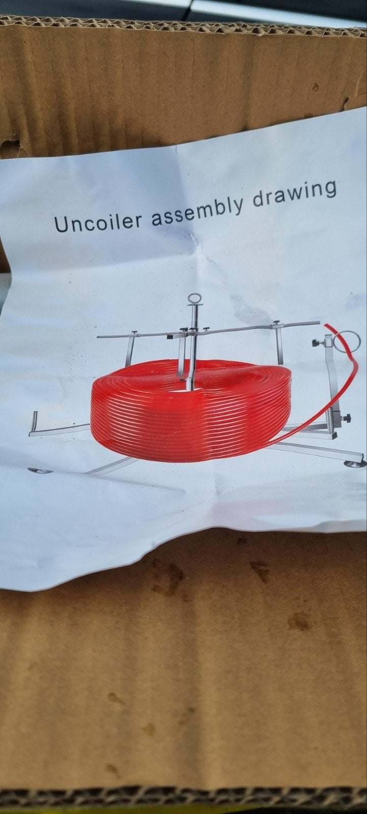 buizenhaspel voor vloerverwarming leggen, Ophalen, Overige materialen, 6 meter of meer, Overige typen
