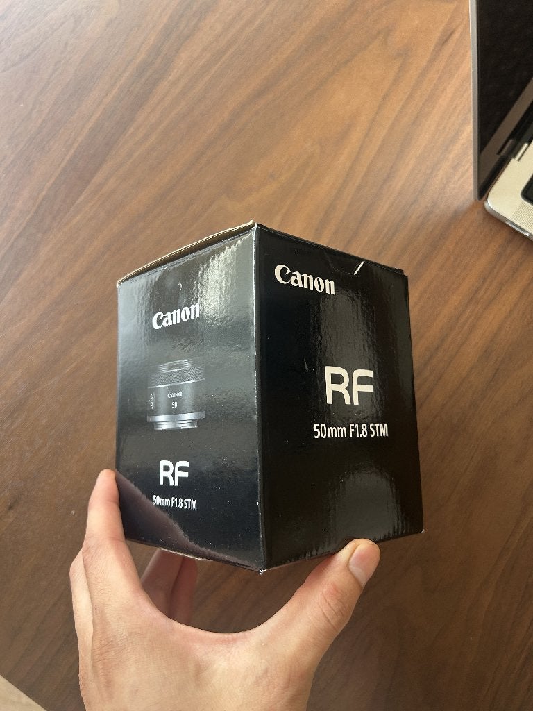 Canon RF 50mm STM, Ophalen, Canon, Canon RF, Zo goed als nieuw