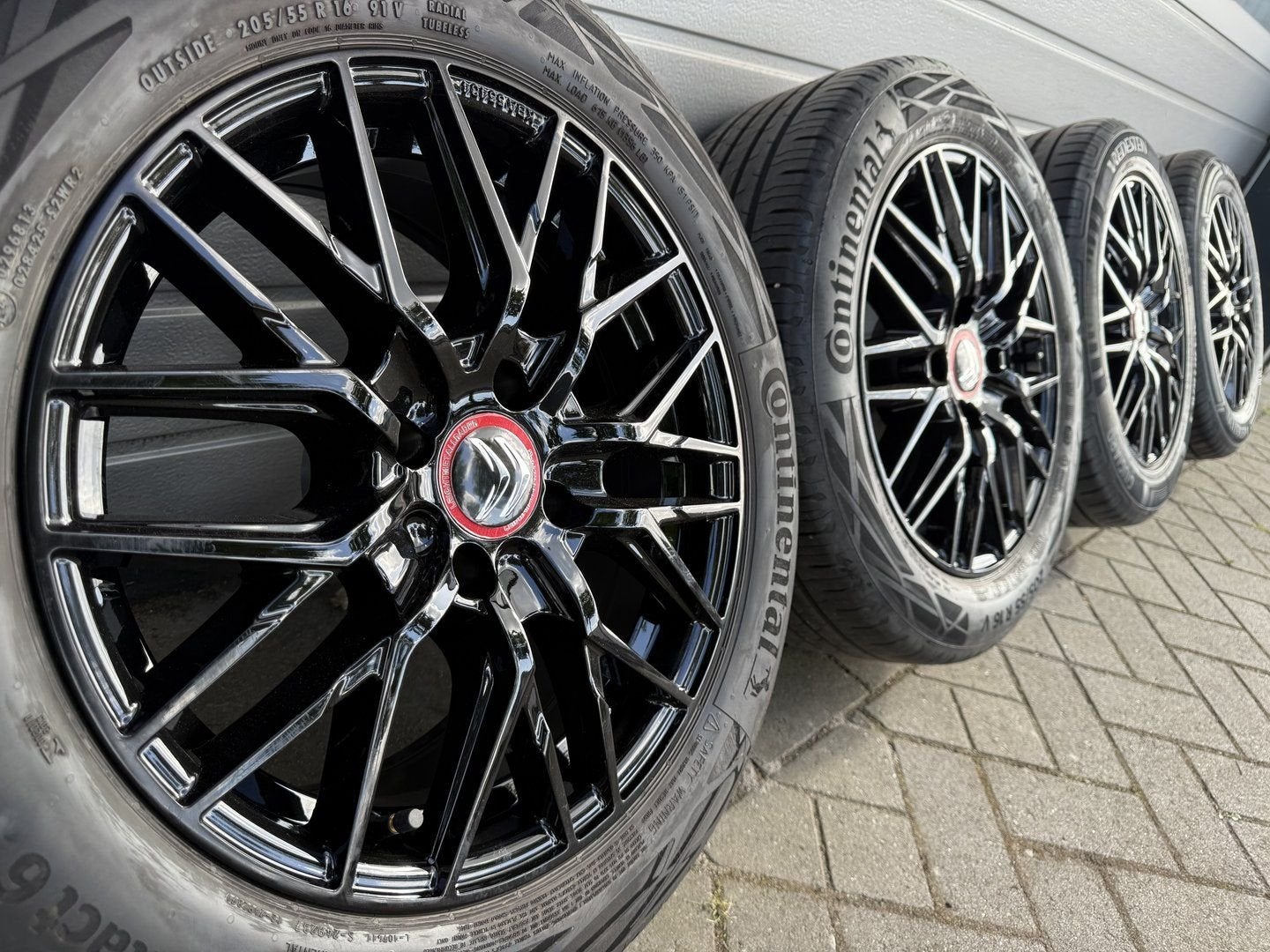 16 Citroen C3 C4 Opel Corsa Peugeot 2008 208 Partner velgen, Auto-onderdelen, Banden en Velgen, -, Banden en Velgen, Nieuw, Zomerbanden