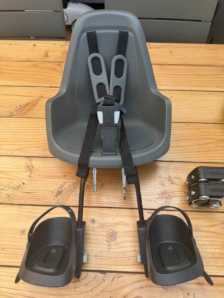 Bobike Mini One + 2 montageblokken, Ophalen of Verzenden, Bobike, Gebruikt, Voetsteuntjes