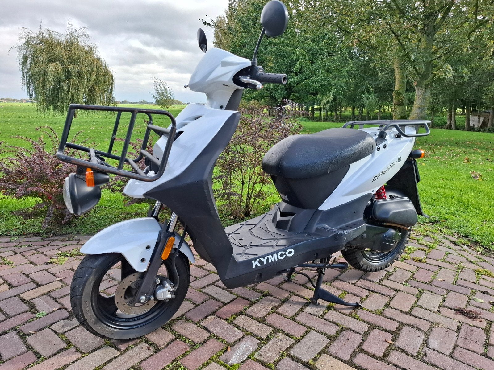 Kymco agility Carry 2022 en 2017 Agility snor., Ophalen, Maximaal 45 km/u, Zo goed als nieuw, 50 cc